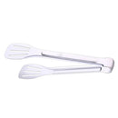 Stainless Steel Tongs BBQ Kitchen Cooking Food Serving Utensil Tong 24x4.5cm, Made of high quality of stainless steel, durable and pratical