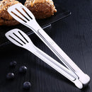 Stainless Steel Tongs BBQ Kitchen Cooking Food Serving Utensil Tong 24x4.5cm, Made of high quality of stainless steel, durable and pratical