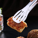 Stainless Steel Tongs BBQ Kitchen Cooking Food Serving Utensil Tong 24x4.5cm, Made of high quality of stainless steel, durable and pratical