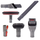 6pcs/set Vacuum Cleaner Kits Hose Connector Tools Brush Adapter Replacement Accessories for Dyson V6 V7 V8