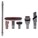 6pcs Vacuum Cleaner Complete Tool Accessories Set Fits for Dyson V7 V8 V10