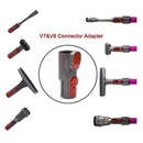 6pcs Vacuum Cleaner Complete Tool Accessories Set Fits for Dyson V7 V8 V10