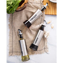 Olive Oil Dispenser 3pcs Oil & Vinegar Dispensers Seasoning Bottles + Funnel