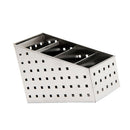 4 Compartment Storage Box Stationery Tableware Storage Hollow Out Container