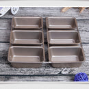 Mini Rectangular Loaf Pan, Non-stick Carbon Steel Bread pan, great for Oven Baking
