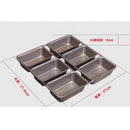 Mini Rectangular Loaf Pan, Non-stick Carbon Steel Bread pan, great for Oven Baking