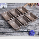 Mini Rectangular Loaf Pan, Non-stick Carbon Steel Bread pan, great for Oven Baking