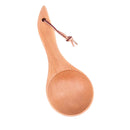 Wooden Joint Spoon Long Handle Ladle Dipper Japanese Bailer for Tea Ceremony Professional Nonstick Safe Modern Cooking Tools Kitchen Utensil