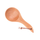 Wooden Joint Spoon Long Handle Ladle Dipper Japanese Bailer for Tea Ceremony Professional Nonstick Safe Modern Cooking Tools Kitchen Utensil