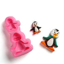 Penguin Cake Decorating Mold Candy Cookies Chocolate Soap Baking Mould Tool