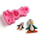 Penguin Cake Decorating Mold Candy Cookies Chocolate Soap Baking Mould Tool