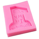 1X Cake Decor Number Mold Candy Cookies Chocolate Soap Baking Mould Tool
