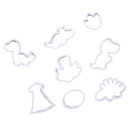 8Pcs/Set Kitchen Plastic Biscuit Baking Cutter Fondant Cake Cookie Mold Tool