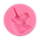 Wedding Unicorn Silicone Mold for Fondant, Gum Paste, Chocolate, Pizza, Polymer Clay, BPA Free , Dishwasher, Oven, Microwave, Freezer Safe