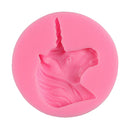 Wedding Unicorn Silicone Mold for Fondant, Gum Paste, Chocolate, Pizza, Polymer Clay, BPA Free , Dishwasher, Oven, Microwave, Freezer Safe