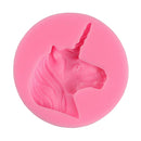 Wedding Unicorn Silicone Mold for Fondant, Gum Paste, Chocolate, Pizza, Polymer Clay, BPA Free , Dishwasher, Oven, Microwave, Freezer Safe