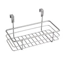 Over Door Hanging Organizer,Wire Metal Storage Baskets Shelf Spice Jar Rack