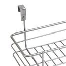 Over Door Hanging Organizer,Wire Metal Storage Baskets Shelf Spice Jar Rack