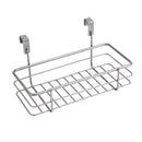 Over Door Hanging Organizer,Wire Metal Storage Baskets Shelf Spice Jar Rack