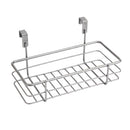Over Door Hanging Organizer,Wire Metal Storage Baskets Shelf Spice Jar Rack