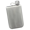 9oz Hip Flask Drinkware Whiskey Wine Liquor Alcohol Bottle Silver Flagon