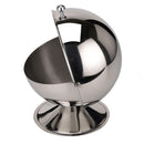 Barbecue Canister Stainless Steel Spice Jar Salt Box Pots Seasoning Ball, Multi-purpose Air Tight Stay Fresh Tin Pour/Sift Shaker