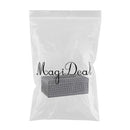 Kitchen Napkin Holder Livingroom Decor Black Knit Leather Tissue Dispenser, Stylish Home Decoration 9.84x5.51x3.74 inch