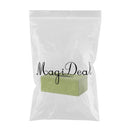Kitchen Bathroom Rack Napkin Box Tissue Case Green Leather Dispenser, Stylish Home Decoration 9.84x5.51x3.74 inch
