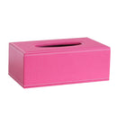 Napkin Holder Tissue Box Car Paper Storage Container Pink Dispenser, Stylish Home Decoration 9.84x5.51x3.74 inch