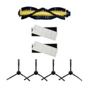 7pcs/set Side Brush Hepa Filter Roller Brush for ILIFE A4 Replacement Part - Easy Install Environmentally Friendly Protection Material