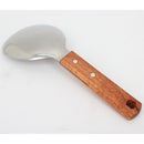 Wooden Handle Rice Spoon Soup Ladle Meal Serving Spoon for Soup Sauce Eating