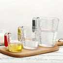 3pcs/set Clear Plastic Measuring Beaker Lightweight Outdoor Drinking Cup Mug