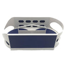 Lazy Susan Storage Basket Rotatable Receiving Household Supplies Container Countertops - BPA Free 11.4" L X 6.3" W X 3.5" H
