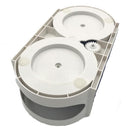 Lazy Susan Storage Basket Rotatable Receiving Household Supplies Container Countertops - BPA Free 11.4" L X 6.3" W X 3.5" H