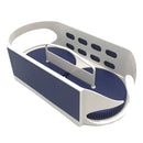 Lazy Susan Storage Basket Rotatable Receiving Household Supplies Container Countertops - BPA Free 11.4" L X 6.3" W X 3.5" H