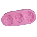 DIY Skeleton Princess Fondant Cake Mould Silicone Baking Mold Cake Halloween, Polymer Clay, BPA Free , Dishwasher, Oven, Microwave, Freezer Safe