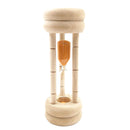 3 Minute Round Wooden Sand Timer Hourglass For Kid Reading Game Playing