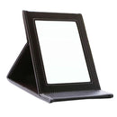 Travel Foldable Makeup Mirror Portable Tabletop Mirror with Standing Coffee