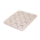 Muffin Top Pan, Whoopie Pie, Non-Stick 12 Hole Carbon Steel Pudding Tray, Cookie Biscuit Baking Pan Kitchen Baking