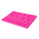 Fondant Candy Silicone Mold for Sugarcraft Cake Decoration, Cupcake Topper, Polymer Clay, Soap Wax Making Crafting Projects, Ocean World Theme