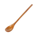 Wooden long handle spoon 33.5cm Creative Korean hot pot spoon Tableware kitchenware