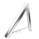 Folding Clothes Hanger Wall Mounted Indoor Outdoor Aluminum Alloy Clothes Rack Holder Slim Design for Bedroom, Bathroom, Balcony