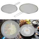 Stainless Steel Splatter Screen Kitchen Splash Guard for Pans Pots Skillets 11inch