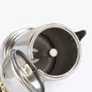 Stovetop Espresso Maker - Moka Pot Coffee Maker for Stovetop or Induction Stove Top Espresso Shot Maker for Italian Espresso Cappuccino or Latte