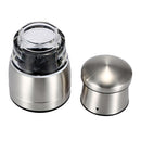 Visible Stainless Steel Spice Mill Coffee Seasoning Chilli Flavor Pounder, Multi-purpose Air Tight Stay Fresh Tin Pour/Sift Shaker Lid