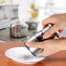 Visible Stainless Steel Spice Mill Coffee Seasoning Chilli Flavor Pounder, Multi-purpose Air Tight Stay Fresh Tin Pour/Sift Shaker Lid