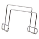 Stainless Steel Cutting Board Rack - Dishes Dryer Stand - Keep Dish and Lids Neat and Organized