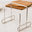Stainless Steel Cutting Board Rack - Dishes Dryer Stand - Keep Dish and Lids Neat and Organized