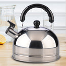 Whistling Kettle Stainless Steel Coffee Juice Tea Teapot Cookware 3L