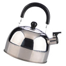 Whistling Kettle Stainless Steel Coffee Juice Tea Teapot Cookware 3L